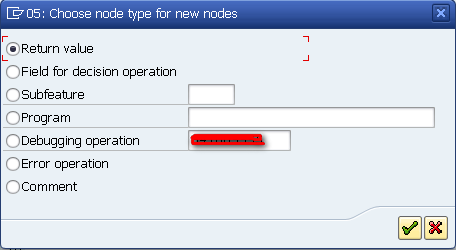 Select Node Type As Return Value And Hit "Enter" Select Node Type As Return Value And Hit "Enter"