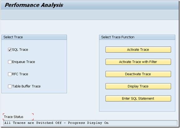 Performance Analysis